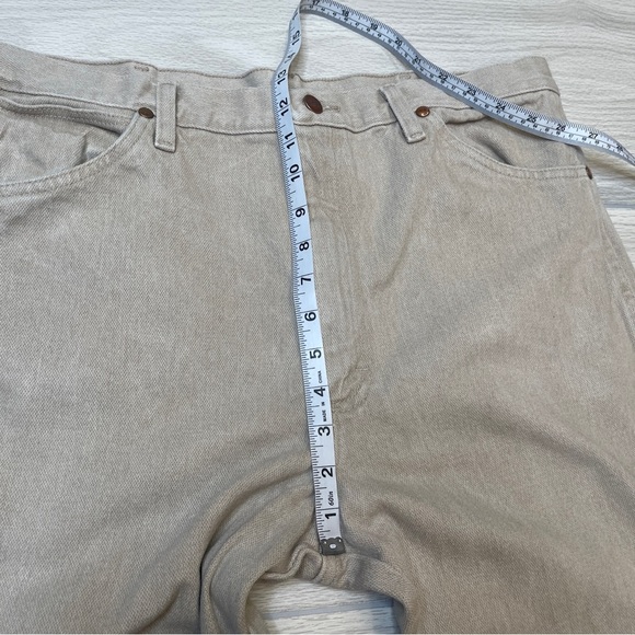 Wrangler 936TAN Cowboy Cut Slim Fit Western Jeans Men’s Size 36”Wx34”L - Picture 9 of 12